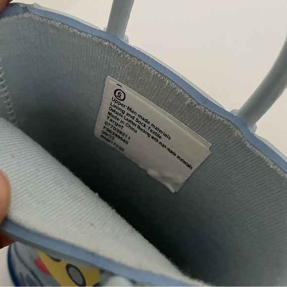 Toddler Boys' Jasper Pull-On Rain Boots - Cat & Jack™ Blue Submarine - Picture 13 of 14